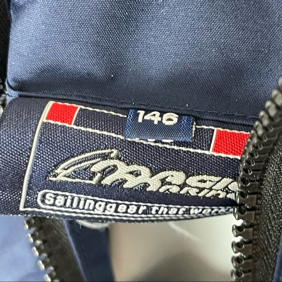 Magic Marine Navy Sailing Gear Overalls - Kids 146 - Picture 13 of 14